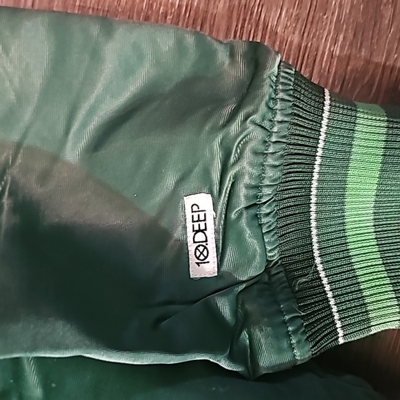 10.Deep Varsity style Money coat soft as silk Designer brand - Picture 3 of 7